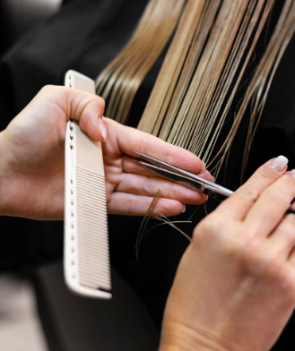 Knippen haar Behandelingenpage